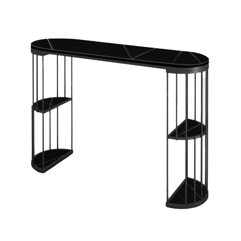 Glam Style ovale bartafel 1/3 stuks stenen aanrechttafel voor binnen