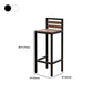 Industrial Faux Wood Pub Table Set 1/5 Pieces Bar Set with Metal Frame Clearhalo 'Bar Furniture' 'furn' 'furn_home_bar_bar_sets' 'Furniture' 'Home Bars & Bar Sets' 'home_bar_bar_sets' 'Kitchen & Dining Furniture' 6106564