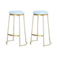 1/2/3 Pieces Contemporary Bar Table and Stools Round Pub Table Set for Dining Room White-Gold 30"H Stools (Set of 2) Clearhalo 'Bar Furniture' 'furn' 'furn_home_bar_bar_sets' 'Furniture' 'Home Bars & Bar Sets' 'home_bar_bar_sets' 'Kitchen & Dining Furniture' 6106579