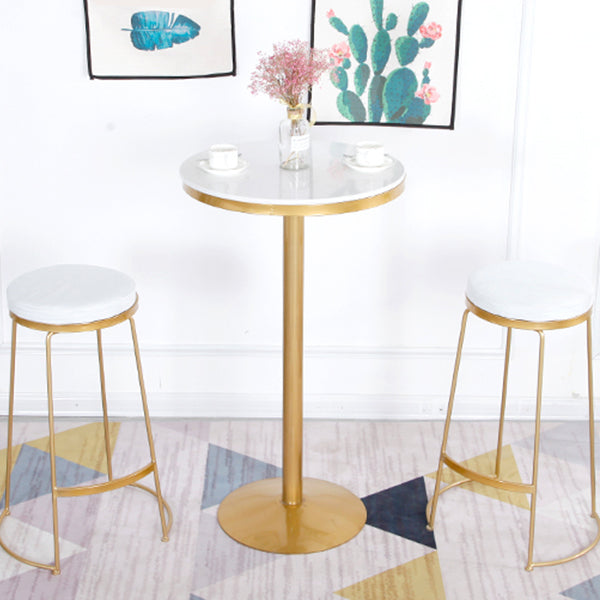 1/2/3 Pieces Contemporary Bar Table and Stools Round Pub Table Set for Dining Room Clearhalo 'Bar Furniture' 'furn' 'furn_home_bar_bar_sets' 'Furniture' 'Home Bars & Bar Sets' 'home_bar_bar_sets' 'Kitchen & Dining Furniture' 6106583