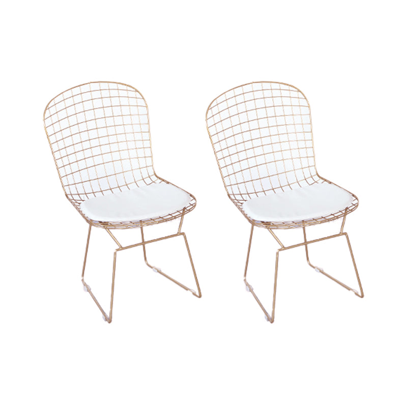 1/2/3 Pieces Contemporary Bar Table and Stools Round Pub Table Set for Dining Room Gold 17.7"H Stool (Set of 2) Clearhalo 'Bar Furniture' 'furn' 'furn_home_bar_bar_sets' 'Furniture' 'Home Bars & Bar Sets' 'home_bar_bar_sets' 'Kitchen & Dining Furniture' 6106586