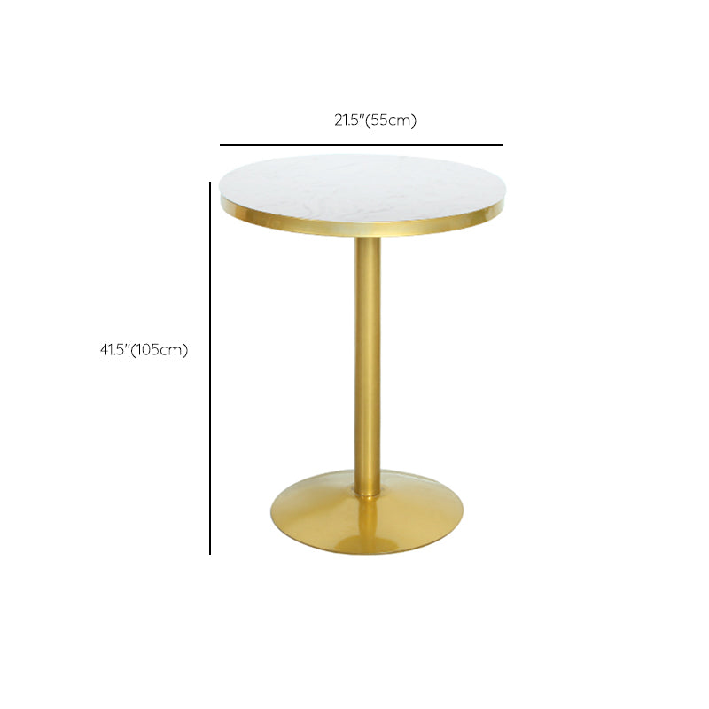 1/2/3 Pieces Contemporary Bar Table and Stools Round Pub Table Set for Dining Room Clearhalo 'Bar Furniture' 'furn' 'furn_home_bar_bar_sets' 'Furniture' 'Home Bars & Bar Sets' 'home_bar_bar_sets' 'Kitchen & Dining Furniture' 6106601