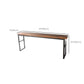 Solid Wood Top Bistro Set 1/2/5 Pieces Modern Rectangle Pub Table Set Clearhalo 'Bar Furniture' 'furn' 'furn_home_bar_bar_sets' 'Furniture' 'Home Bars & Bar Sets' 'home_bar_bar_sets' 'Kitchen & Dining Furniture' 6106616