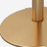 Modern 1/2/3/4 Pieces Metal Bar Table Set Round Bar Table with High Stools for Kitchen