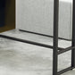 Modern Rectangle Pub Table Set 1/4 Pieces Marble Top Bar Table with Metal Stools Clearhalo 'Bar Furniture' 'furn' 'furn_home_bar_bar_sets' 'Furniture' 'Home Bars & Bar Sets' 'home_bar_bar_sets' 'Kitchen & Dining Furniture' 6106699
