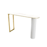 Fixed Table Counter Set Glam Style 1/5 Pieces Sintered Stone Bar Table Set for Home Use