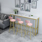 Glam Rectangle Bar Table Set 1/2/3/4/7 Pieces Dining Set for Dining Room