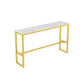Glam Rectangle Bar Table Set 1/2/3/4/7 Pieces Dining Set for Dining Room