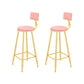 Glam Rectangle Bar Table Set 1/2/3/4/7 Pieces Dining Set for Dining Room