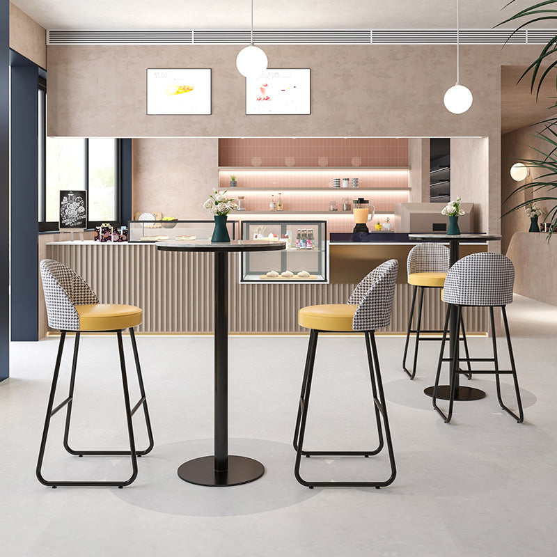 Eigentijdse 1/2/3-delige stenen pubtafelset Vaste tafel aanrechttafel