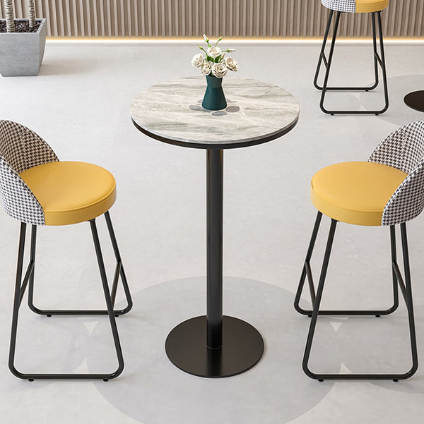 Eigentijdse 1/2/3-delige stenen pubtafelset Vaste tafel aanrechttafel