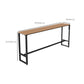 1/2/5 Pieces Modern Reclaimed Wood Bar Table Set Fixed Table Counter Table Clearhalo 'Bar Furniture' 'furn' 'furn_home_bar_bar_sets' 'Furniture' 'Home Bars & Bar Sets' 'home_bar_bar_sets' 'Kitchen & Dining Furniture' 6106820