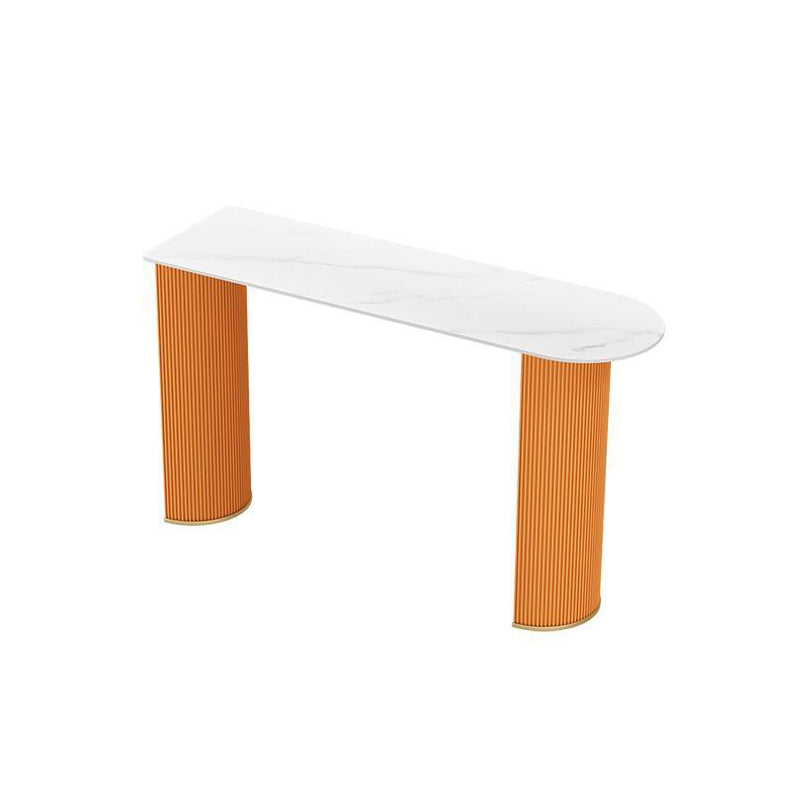 Modern 1/2/5 Pieces Metal Bar Table Set Stone Bar Table with High Stools for Kitchen Clearhalo 'Bar Furniture' 'furn' 'furn_home_bar_bar_sets' 'Furniture' 'Home Bars & Bar Sets' 'home_bar_bar_sets' 'Kitchen & Dining Furniture' 6106828