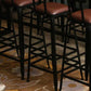1/6/11 Pieces Pine Wood Top Bar Set with Metal Frame Industrial Rectangle Pub Set Clearhalo 'Bar Furniture' 'furn' 'furn_home_bar_bar_sets' 'Furniture' 'Home Bars & Bar Sets' 'home_bar_bar_sets' 'Kitchen & Dining Furniture' 6106856