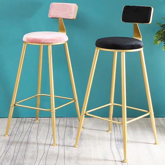 Set di tavolo da pub rotondo glam 1/2/3 pezzi tavolo da bar in marmo con sgabelli in metallo