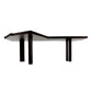 Black Parsons Writing Desk Pine Office Desk 28.7" Tall for Office Clearhalo 'furn' 'furn_office_desk' 'Furniture' 'Office Desks' 'Office Furniture' 'office_desk' 6107046