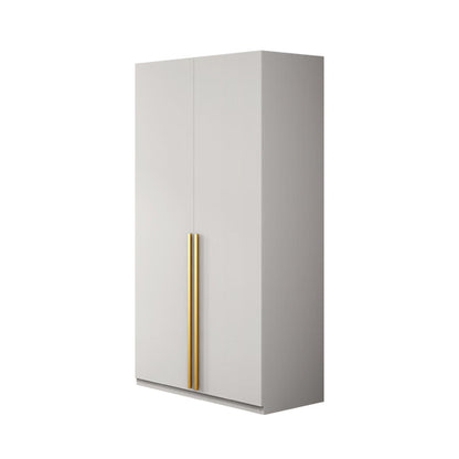 Witte kleur houten garderobe eigentijdse stijl garderobe kast met lade