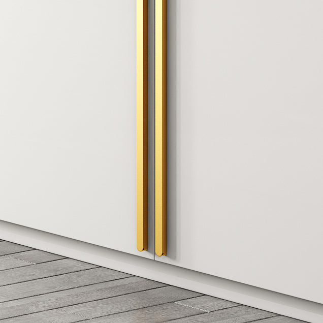 Witte kleur houten garderobe eigentijdse stijl garderobe kast met lade