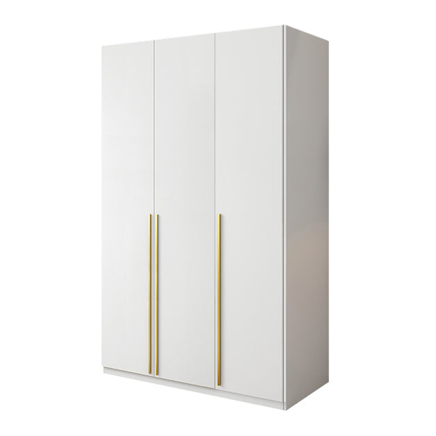 Modern Wooden Wardrobe White Colour Soft Close Drawer Wardrobe Closet for Home