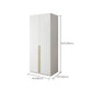 Modern Wooden Wardrobe White Colour Soft Close Drawer Wardrobe Closet for Home