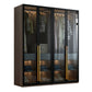 Modern Style Wooden Wardrobe Bedroom Wardrobe Closet with Garment Rod