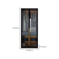 Modern Style Wooden Wardrobe Bedroom Wardrobe Closet with Garment Rod