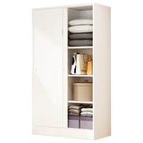 Modern Wardrobe Cabinet With Shelves Engineered Wood Wardrobe Closet Clearhalo 'Armoires & Wardrobes' 'armoires_wardrobes' 'Bedroom Furniture' 'furn' 'furn_armoires_wardrobes' 'Furniture' 6107434