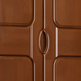 Matte Finish Rubberwood Storage Cabinet Traditional Cabinet for Home