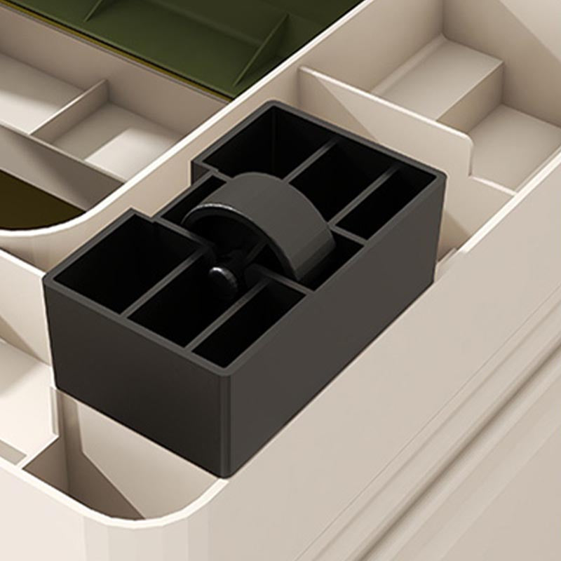 Armoire de rangement de 10 tirages armoire en plastique contemporain armoire