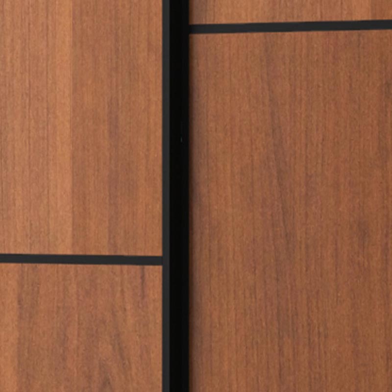 Brown Manufactured Wood Wardrobe Traditional Cabinet with Sliding Doors Clearhalo 'Armoires & Wardrobes' 'armoires_wardrobes' 'Bedroom Furniture' 'furn' 'furn_armoires_wardrobes' 'Furniture' 6107567