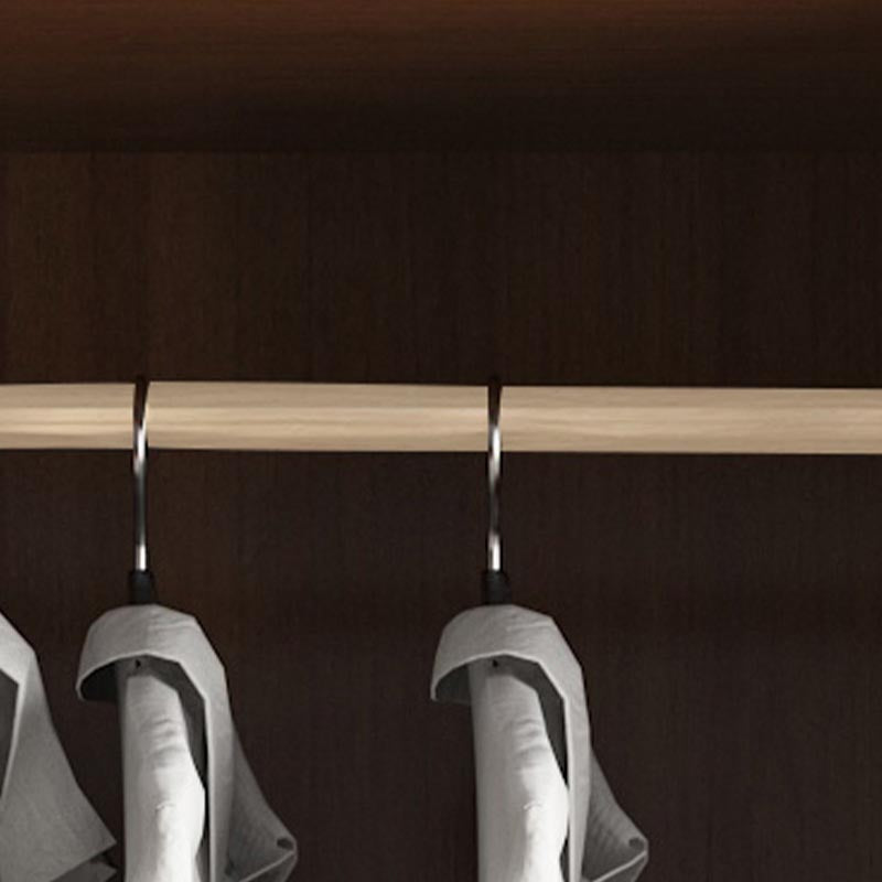 Brown Manufactured Wood Wardrobe Traditional Cabinet with Sliding Doors Clearhalo 'Armoires & Wardrobes' 'armoires_wardrobes' 'Bedroom Furniture' 'furn' 'furn_armoires_wardrobes' 'Furniture' 6107569