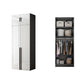 White Colour Wardrobe Contemporary Style Wooden Wardrobe Closet with Hinged Door