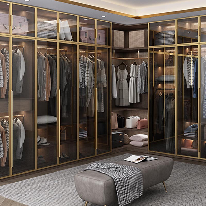 White Colour Wardrobe Armoire Contemporary Style Wooden Wardrobe Closet for Bedroom Clearhalo 'Armoires & Wardrobes' 'armoires_wardrobes' 'Bedroom Furniture' 'furn' 'furn_armoires_wardrobes' 'Furniture' 6107786