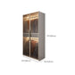 White Colour Wardrobe Armoire Contemporary Style Wooden Wardrobe Closet for Bedroom Clearhalo 'Armoires & Wardrobes' 'armoires_wardrobes' 'Bedroom Furniture' 'furn' 'furn_armoires_wardrobes' 'Furniture' 6107790