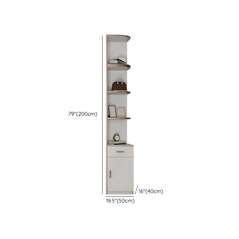 White Colour Wardrobe Armoire Contemporary Style Wooden Wardrobe Closet for Bedroom Clearhalo 'Armoires & Wardrobes' 'armoires_wardrobes' 'Bedroom Furniture' 'furn' 'furn_armoires_wardrobes' 'Furniture' 6107793