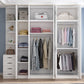 Armadio di colore bianco francese Country Armadio in legno per la camera da letto