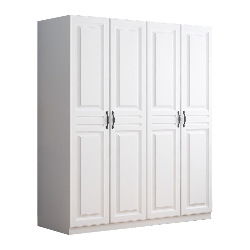 Armadio di colore bianco francese Country Armadio in legno per la camera da letto