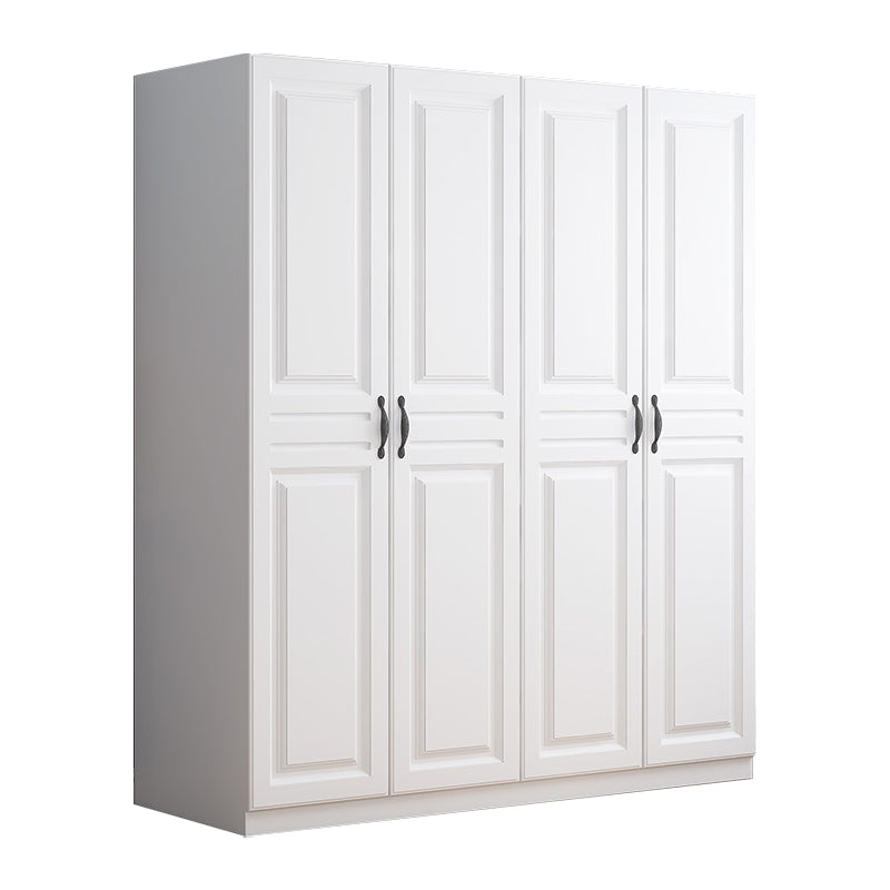 Armadio di colore bianco francese Country Armadio in legno per la camera da letto