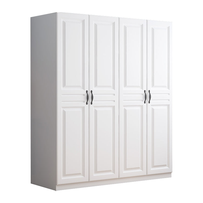 Armadio di colore bianco francese Country Armadio in legno per la camera da letto