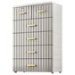 6-drawer Modern Plastic Storage Cabinet Non-Hanging Wardrobe Armoire