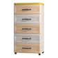 Contemporary Plastic Storage Cabinet Non-Hanging Armoire for Home 18"L x 12"W x 33"H Beige Clearhalo 'Armoires & Wardrobes' 'armoires_wardrobes' 'Bedroom Furniture' 'furn' 'furn_armoires_wardrobes' 'Furniture' 6108138