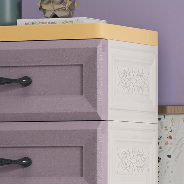 Contemporary Plastic Storage Cabinet Non-Hanging Armoire for Home Clearhalo 'Armoires & Wardrobes' 'armoires_wardrobes' 'Bedroom Furniture' 'furn' 'furn_armoires_wardrobes' 'Furniture' 6108143