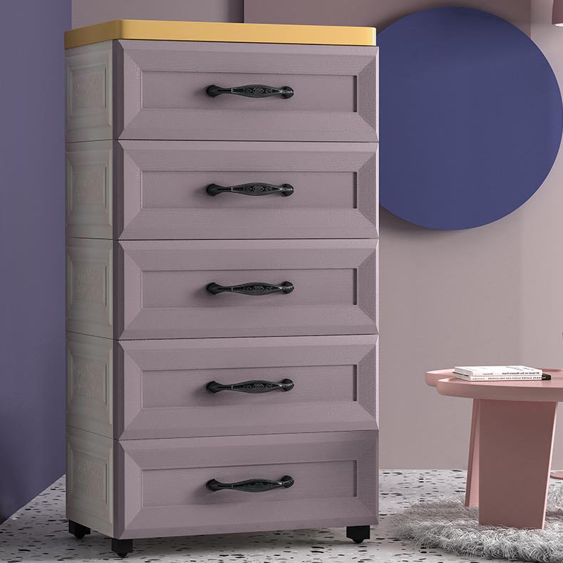 Contemporary Plastic Storage Cabinet Non-Hanging Armoire for Home Clearhalo 'Armoires & Wardrobes' 'armoires_wardrobes' 'Bedroom Furniture' 'furn' 'furn_armoires_wardrobes' 'Furniture' 6108150