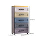 Contemporary Plastic Storage Cabinet Non-Hanging Armoire for Home Clearhalo 'Armoires & Wardrobes' 'armoires_wardrobes' 'Bedroom Furniture' 'furn' 'furn_armoires_wardrobes' 'Furniture' 6108159