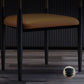 Metallic Finish Side Chair with Arms Metal Industrial Dining Chair Clearhalo 'Dining Chairs' 'Dining Tables & Seating' 'dining_chair' 'furn' 'furn_dining_chair' 'Furniture' 'Kitchen & Dining Furniture' 6110774