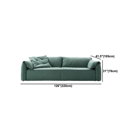 Kunstlederkissen Top Arm -Sofa zeitgenössische Kissen Standardsofa