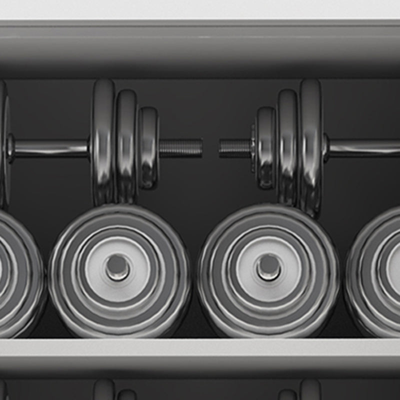 Armadio di archiviazione in metallo mobile contemporaneo con blocco e archiviazione