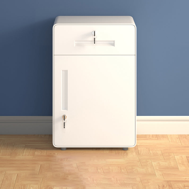 Archivo vertical Babyet Contemporáneo Archivo resistente al fuego de metal con cajones