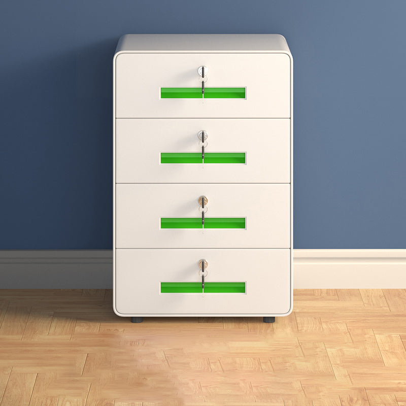 Archivo vertical Babyet Contemporáneo Archivo resistente al fuego de metal con cajones