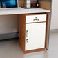 Vertical Filing Cabinet Metal Fire-Resistant File Cabinet with Storage Coffee-White 1 Clearhalo 'Filing Cabinets' 'filling_cabinets' 'furn' 'furn_filling_cabinets' 'Furniture' 'Office Furniture' 6110919